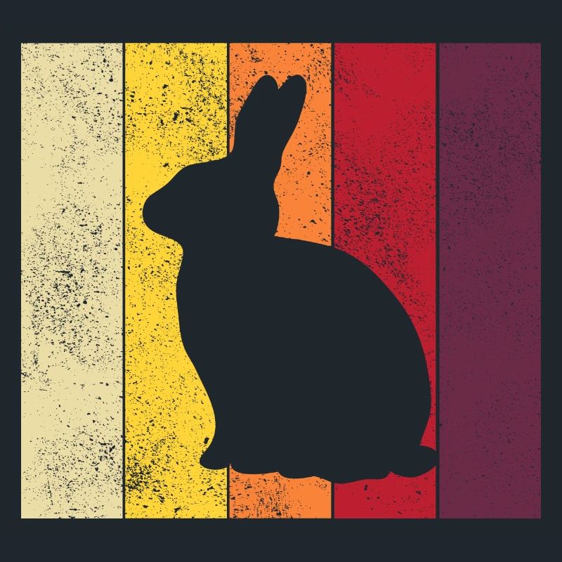 Rabbit Retro Rabbit Easter Gift