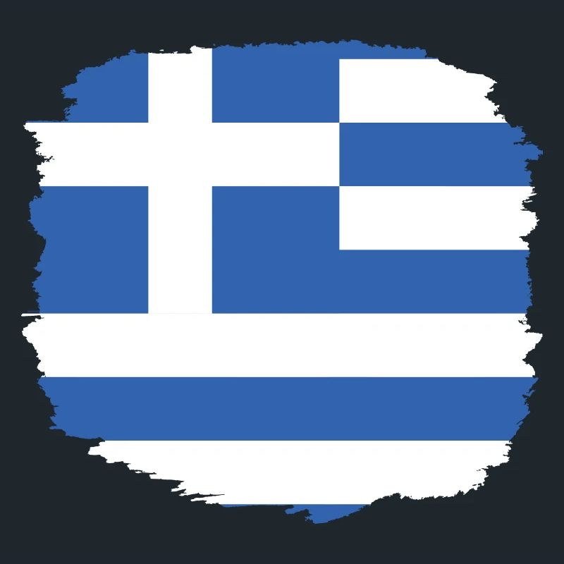 Drapeau de la Grèce Hellas Athènes Drapeau de la Grèce