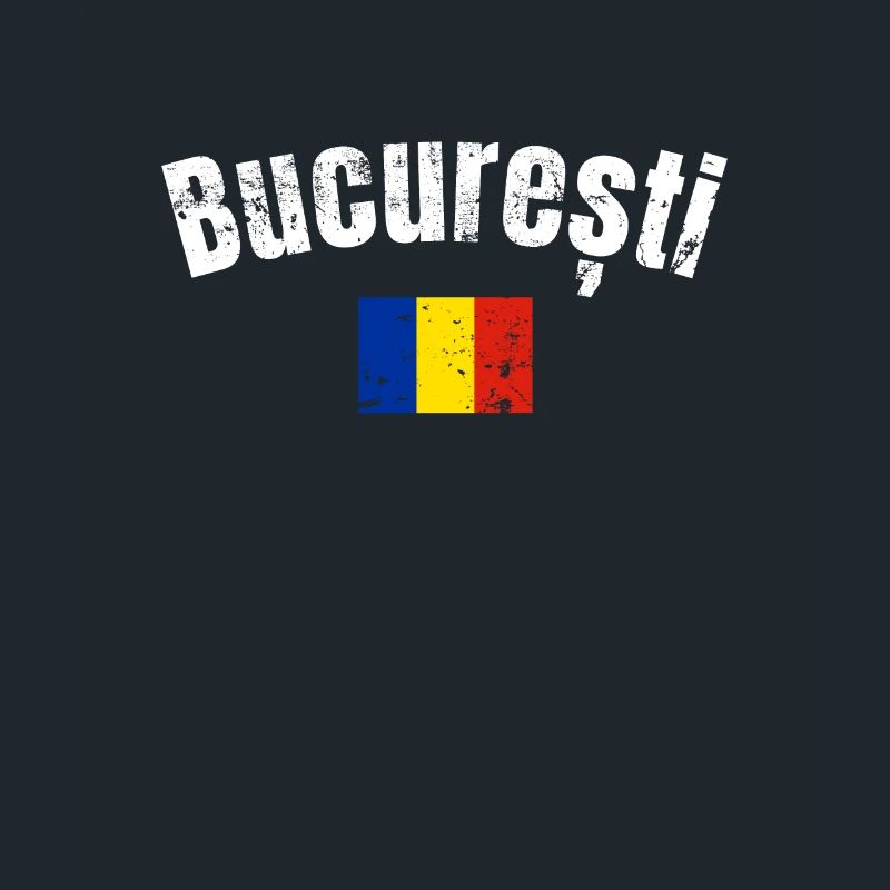 Bucuresti Vintage Roumain Roumain Drapeau Roumain