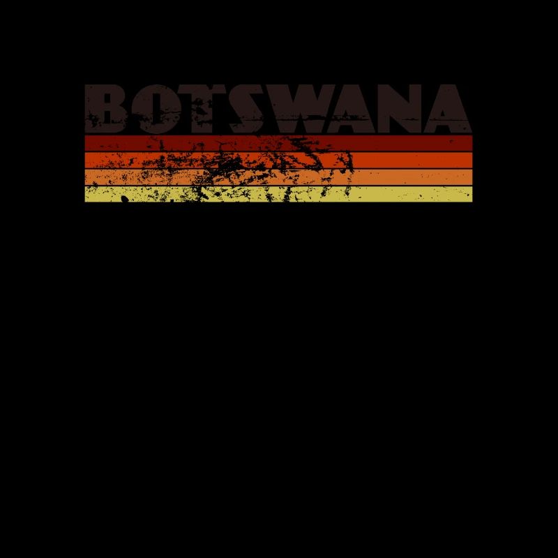 Botswana Botsuana Vintage Botsuanische Retro