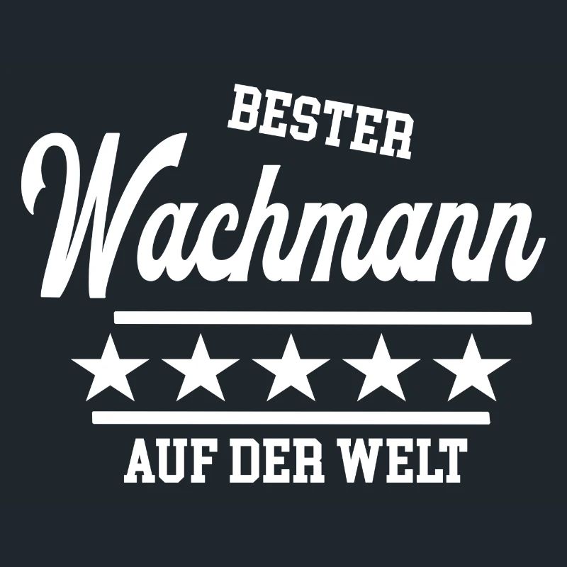 Bester Wachmann der Welt weltbester Meister Chef