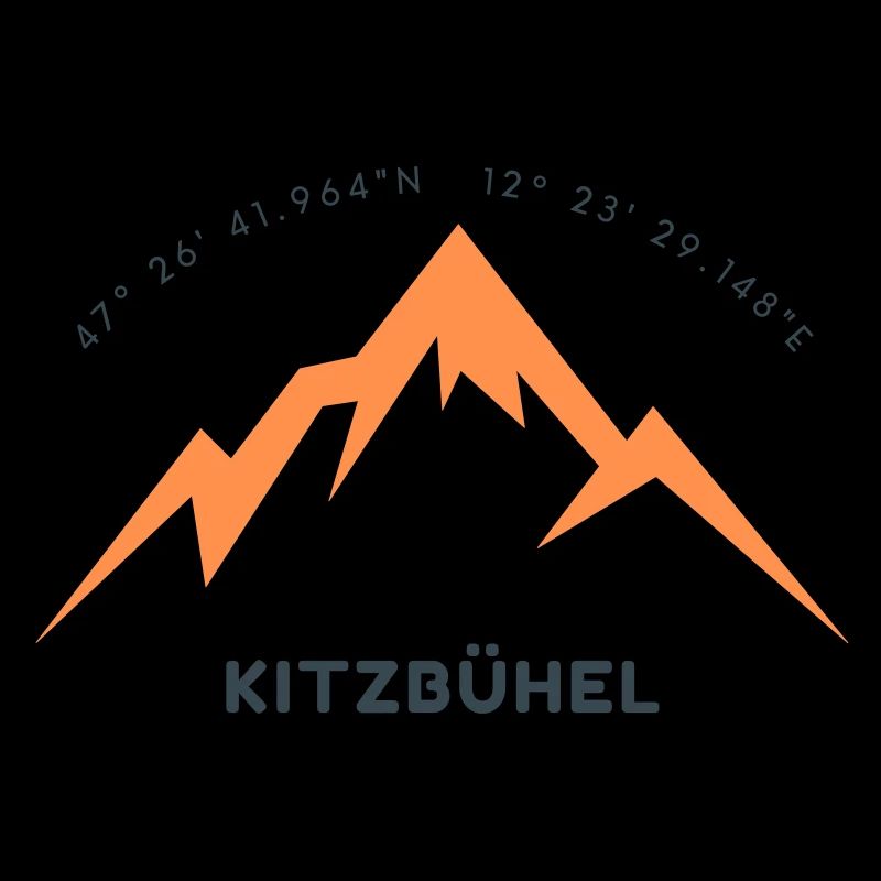 Minimalistisches Kitzbühel-Logo