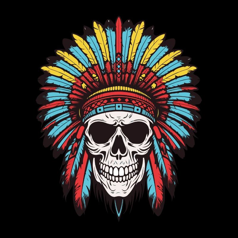 Crâne de chef indien Apache