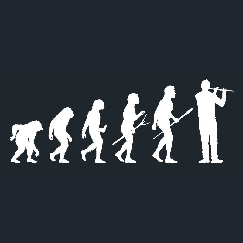 Flûtiste Evolution Flûte
