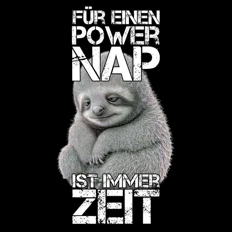 Faultier Power Nap Geschenk