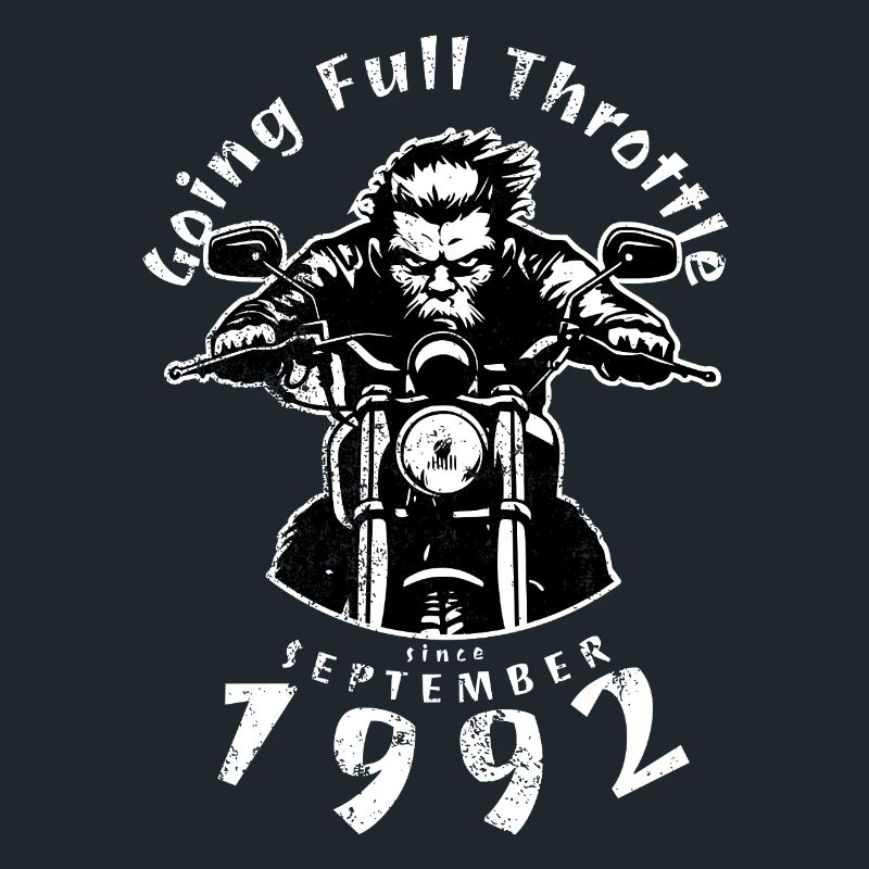33. Geburtstag Going Full Throttle Since 09/1992