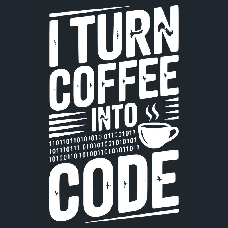 Ich verwandle Kaffee in Code
