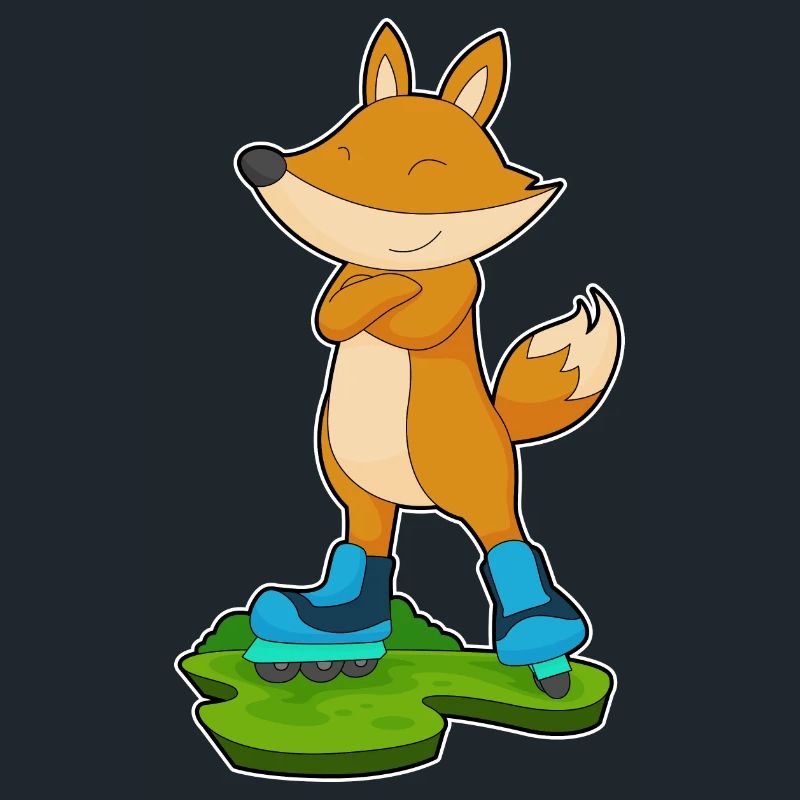 Fuchs Inline skating Rollschuhe