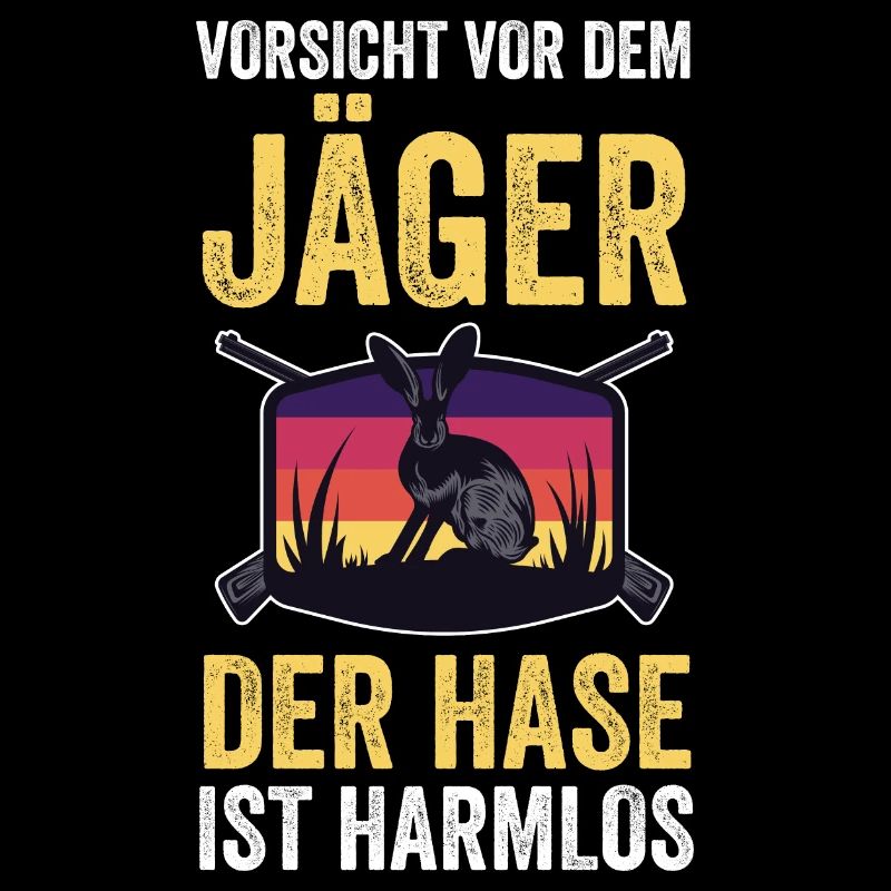 Hasenjäger Hasenjagd Kaninchenjagd Jäger