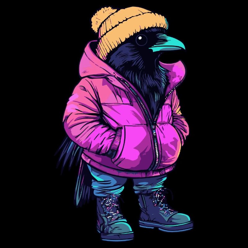 Raven Crow Mode Hiver