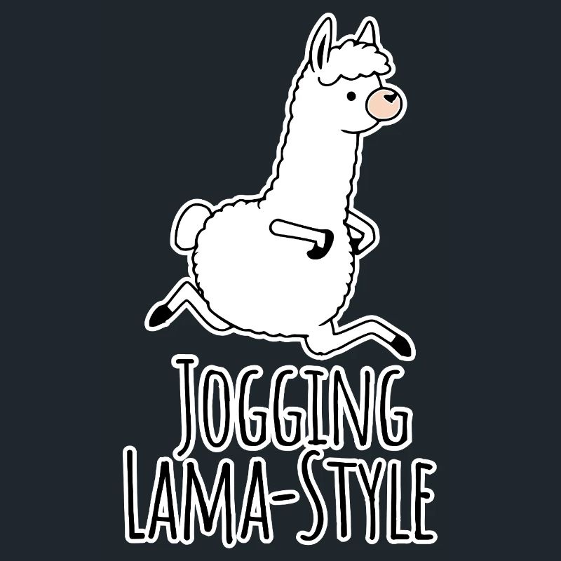 Des joggers style lama ! Courir à la fois et s’amuser !