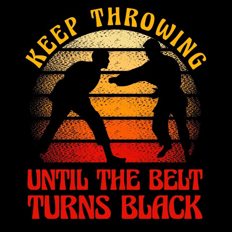 keep throwing until the belt turns black