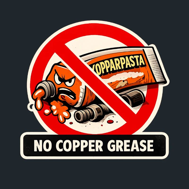 No copper paste