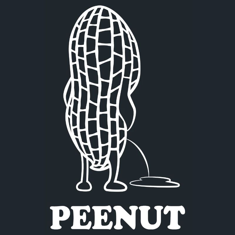 PeeNut - a peanut needs to pee, pun