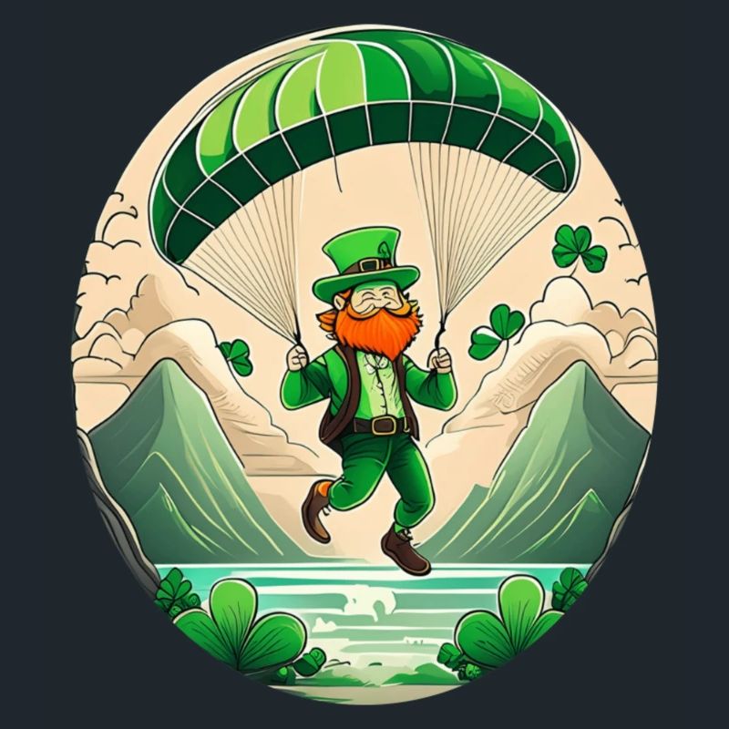 Parapente Trèfle de la Saint-Patrick