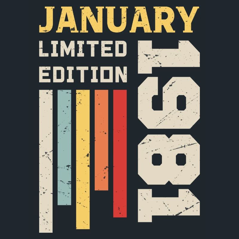 Januar 1981 - Januar 1981 Geburtstagsgeschenk