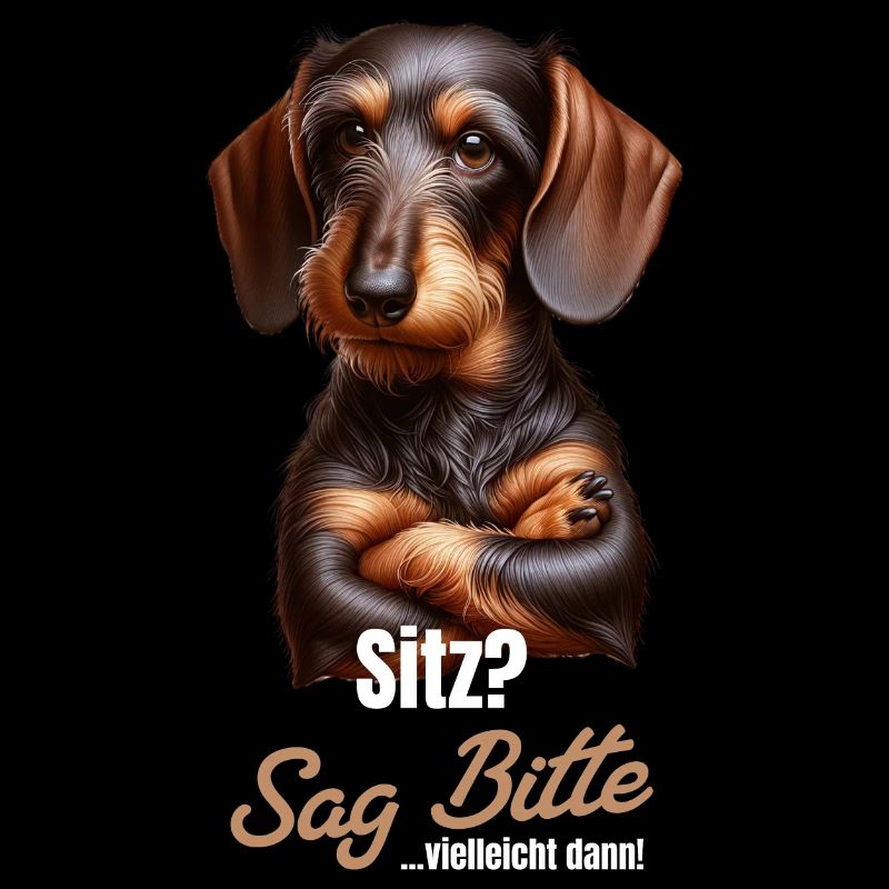 Sitz? Sag bitte... Vielleicht dann - Dackel Teckel