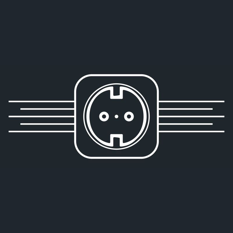 Steckdose Strom Element