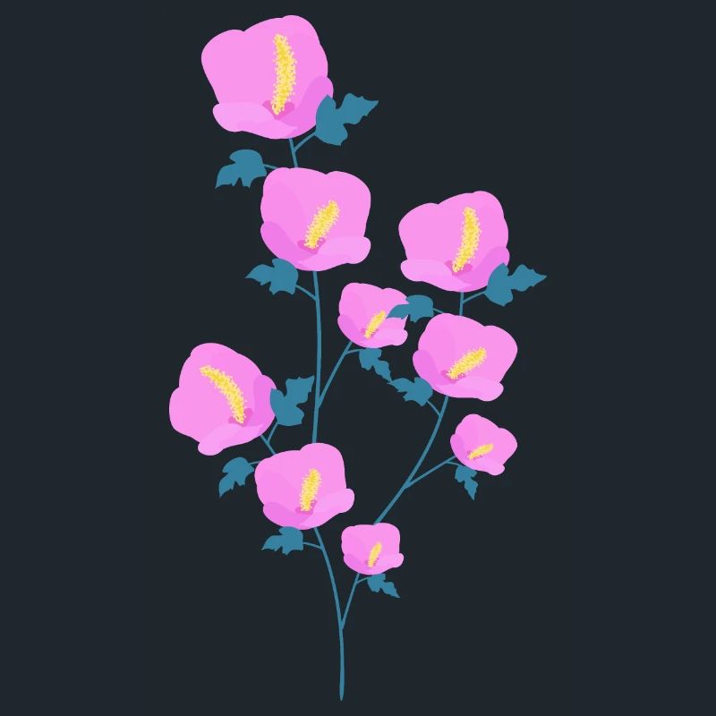 Fleurs d’hibiscus