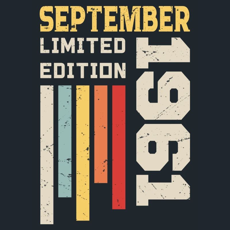 September 1961 Geburtstagsgeschenk September 1961
