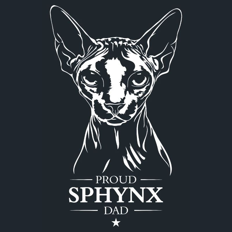 Sphynx Dad Cat Cats Wilsigns