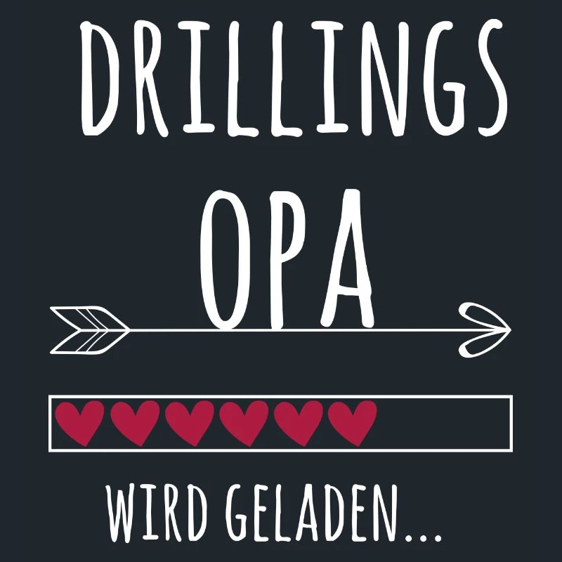 werdender Opa Drillinge Schwangerschaft Geschenk