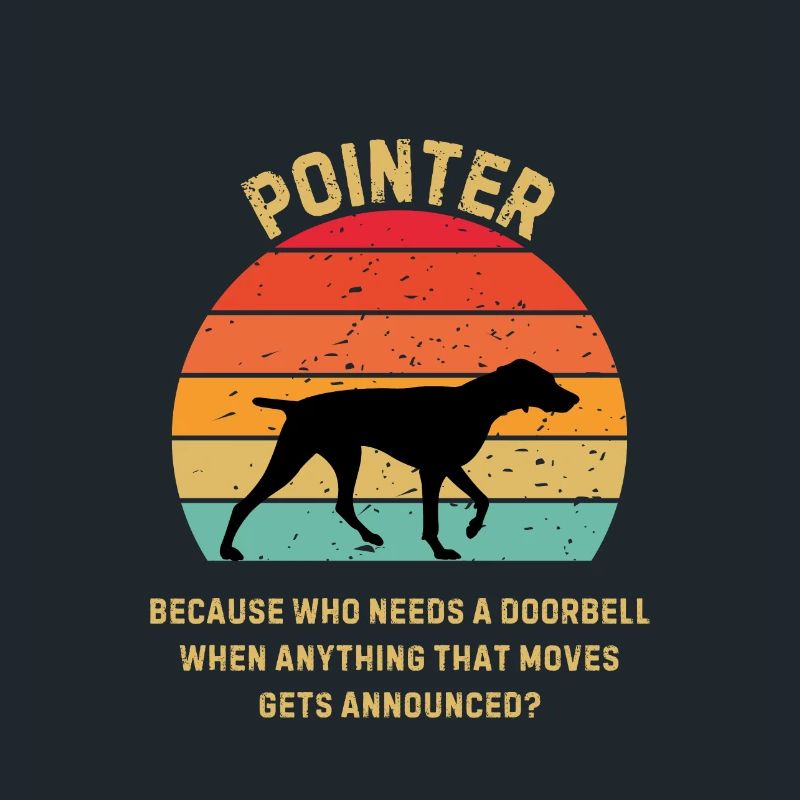 Pointer Retro Sunset