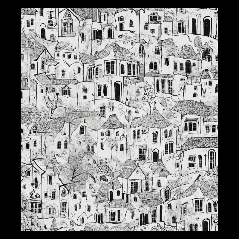 Dessin de la ville