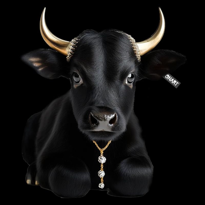 Stier schwarz