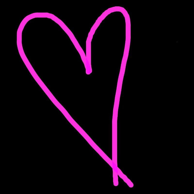 Herz pink rosa Geschenkidee Herzchen Liebe