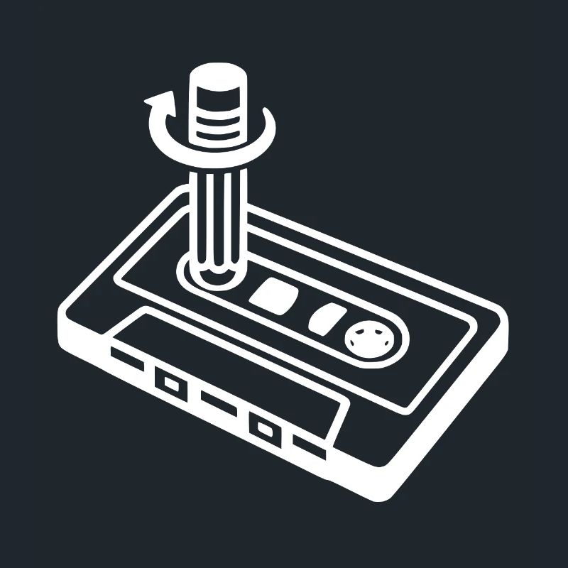Cassette et stylo - Crayon