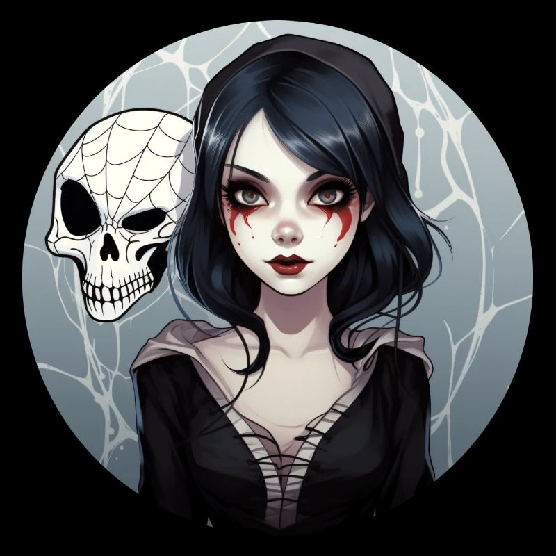Fille gothique