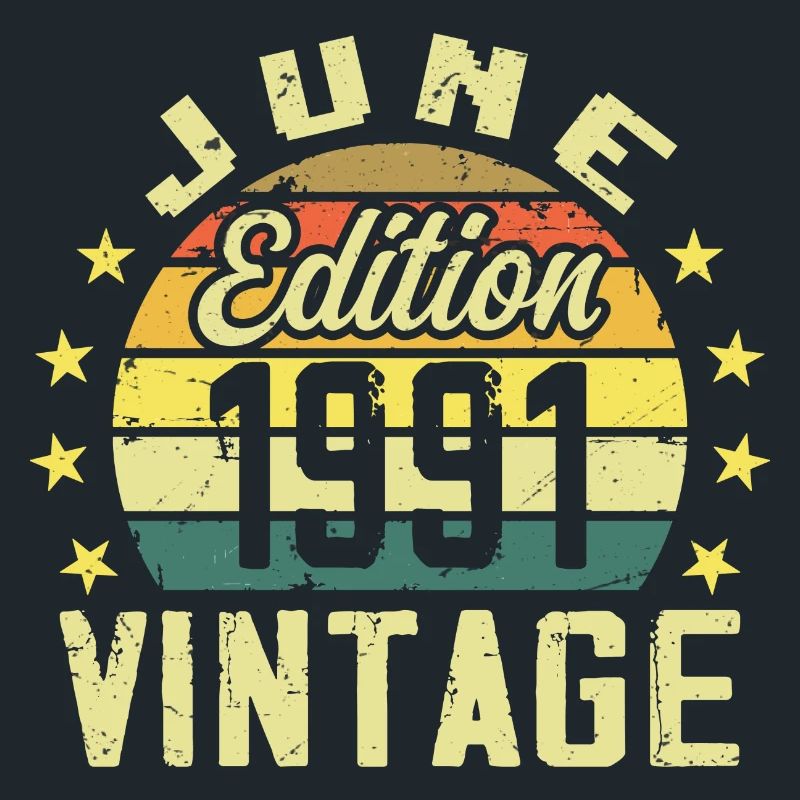 Juni 1991 Juni Retro Geburtstagsgeschenk Juni 1991