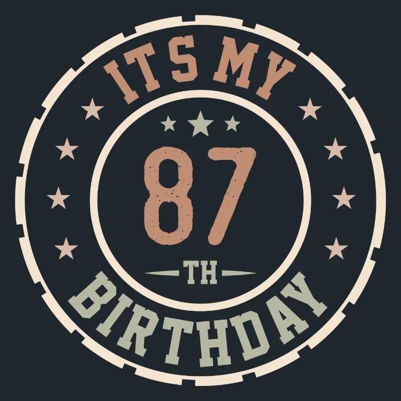 C'est Mon 87e Anniversaire Cadeau 87 Ans