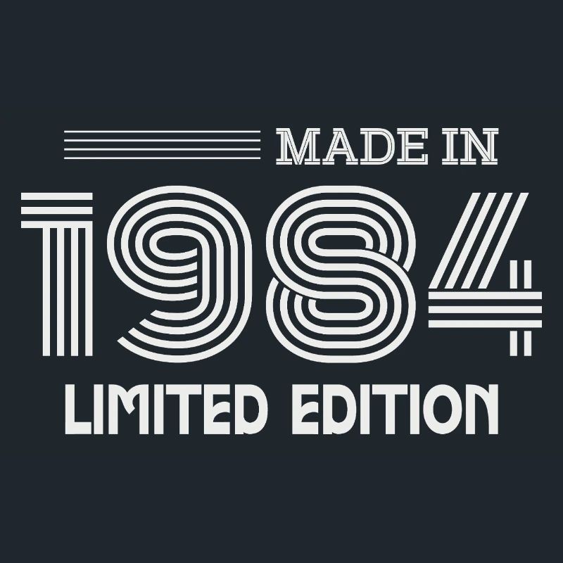 1984 Geburtstagsgeschenkidee 1984