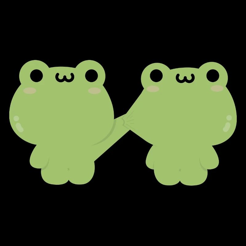 Couple de grenouilles