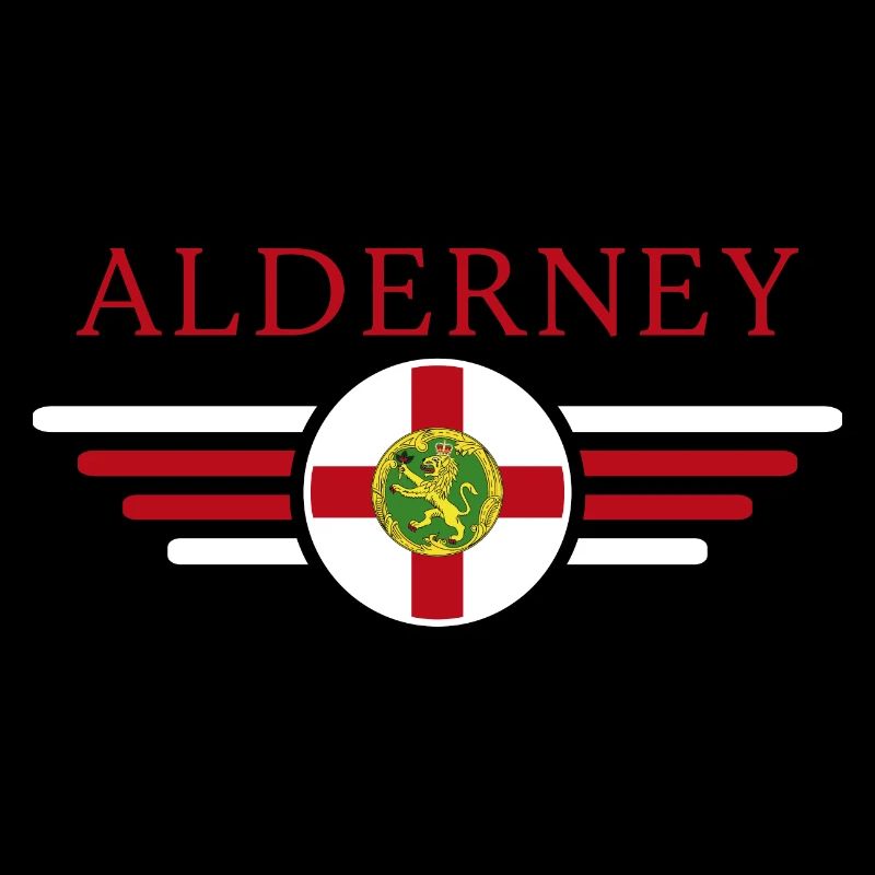 J’aime Aurigny, T-shirt design de style élégance