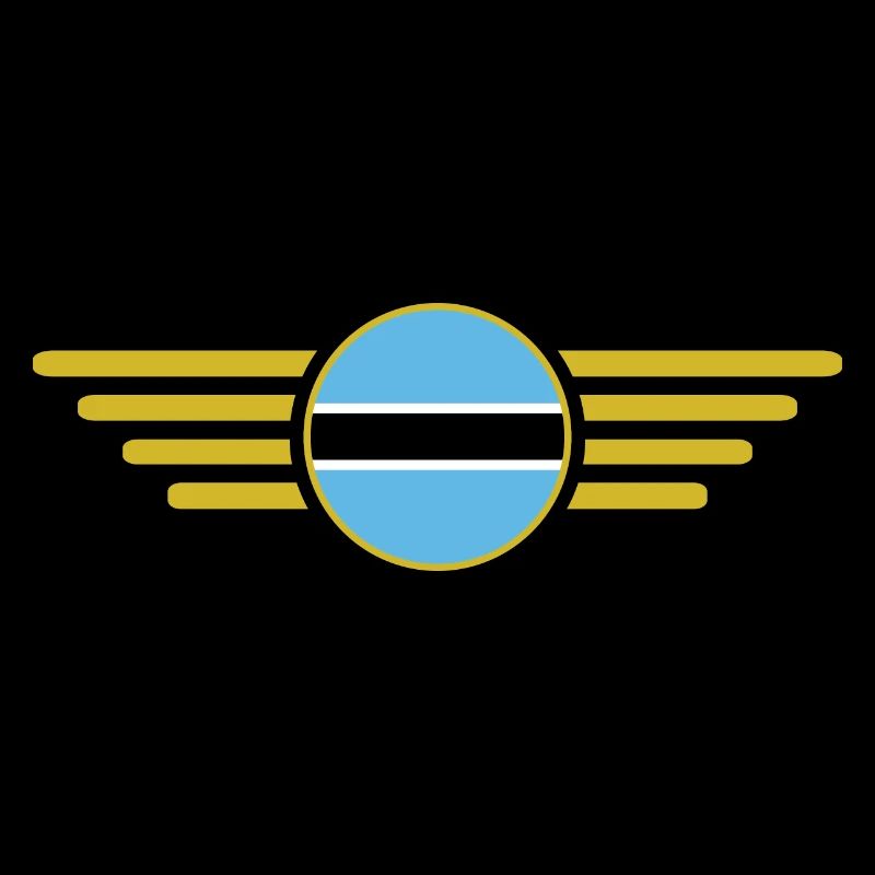 J’aime le Botswana, T-shirt design de style élégance