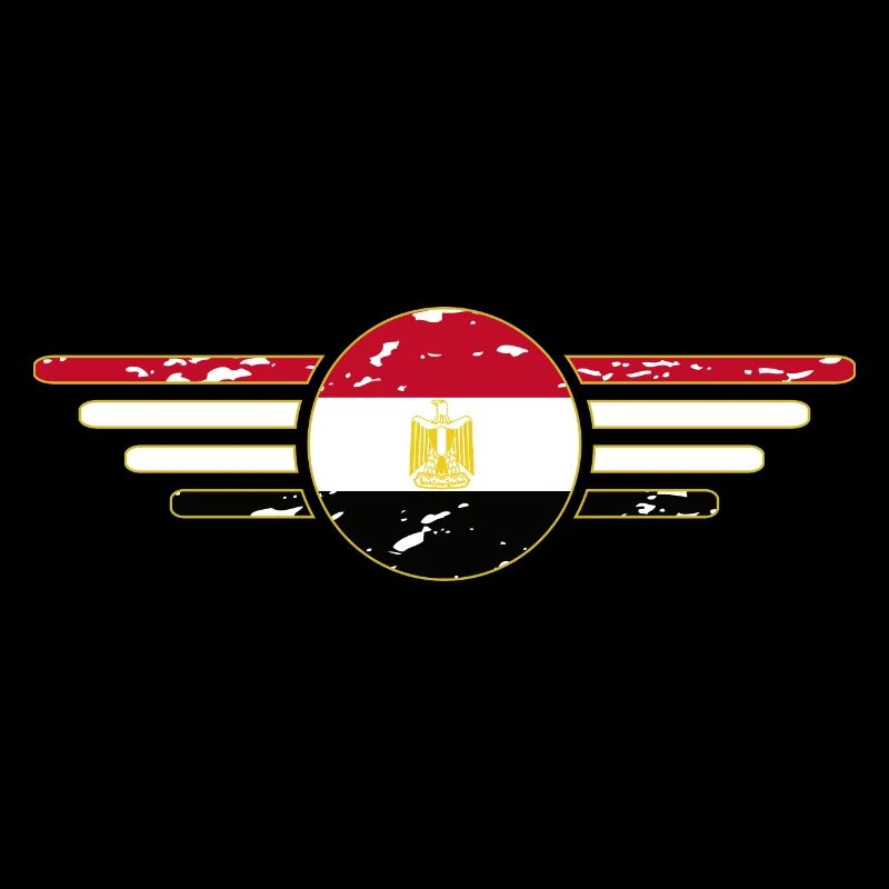 J’aime l’Égypte, T-shirt design de style élégance