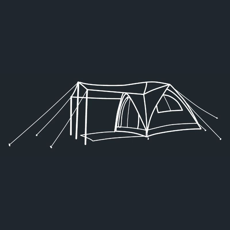 Tent Contour White