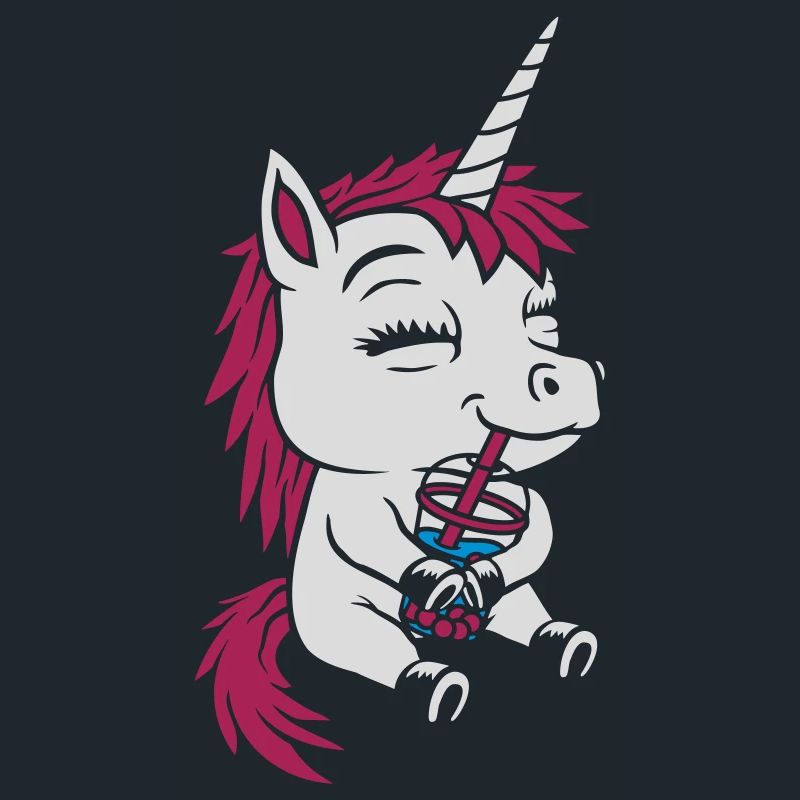 Getränk Boba Tee Einhorn