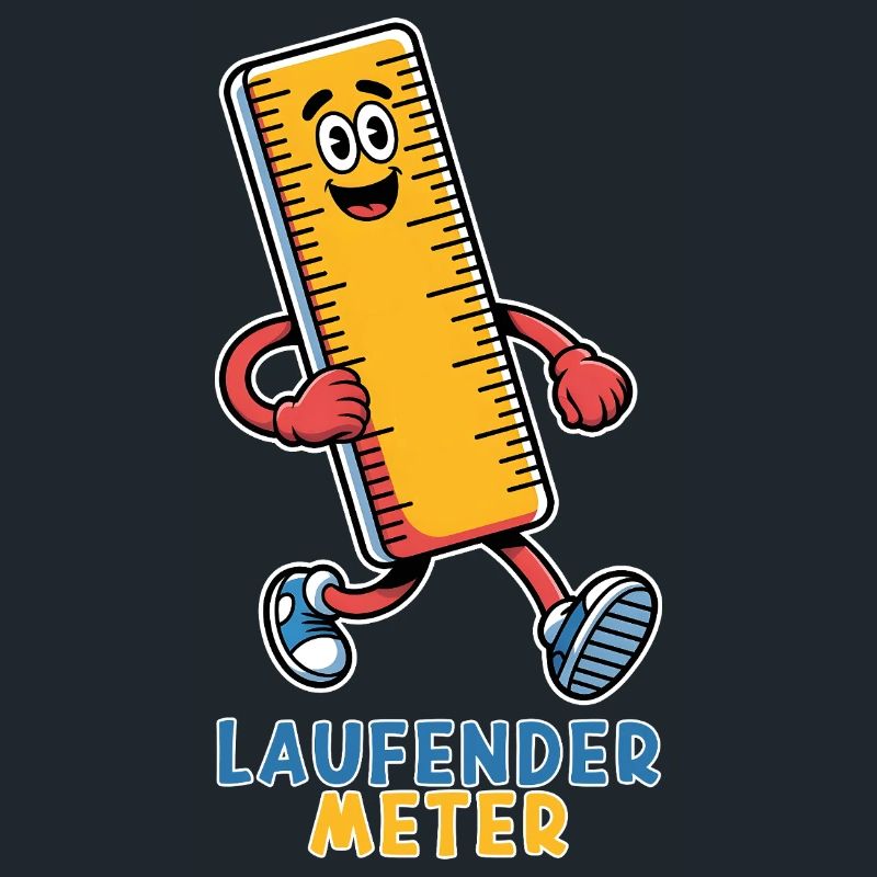 Running Meter Small Funny Dwarf Nickname