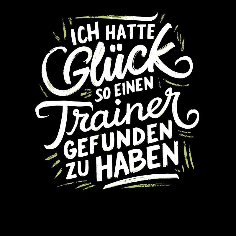 Glück Trainer gefunden Coach Danke Trainerin