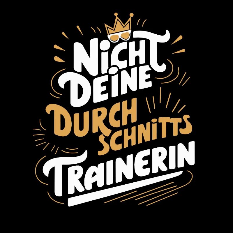 Nicht Durchschnittliche Trainerin Lustige Danke