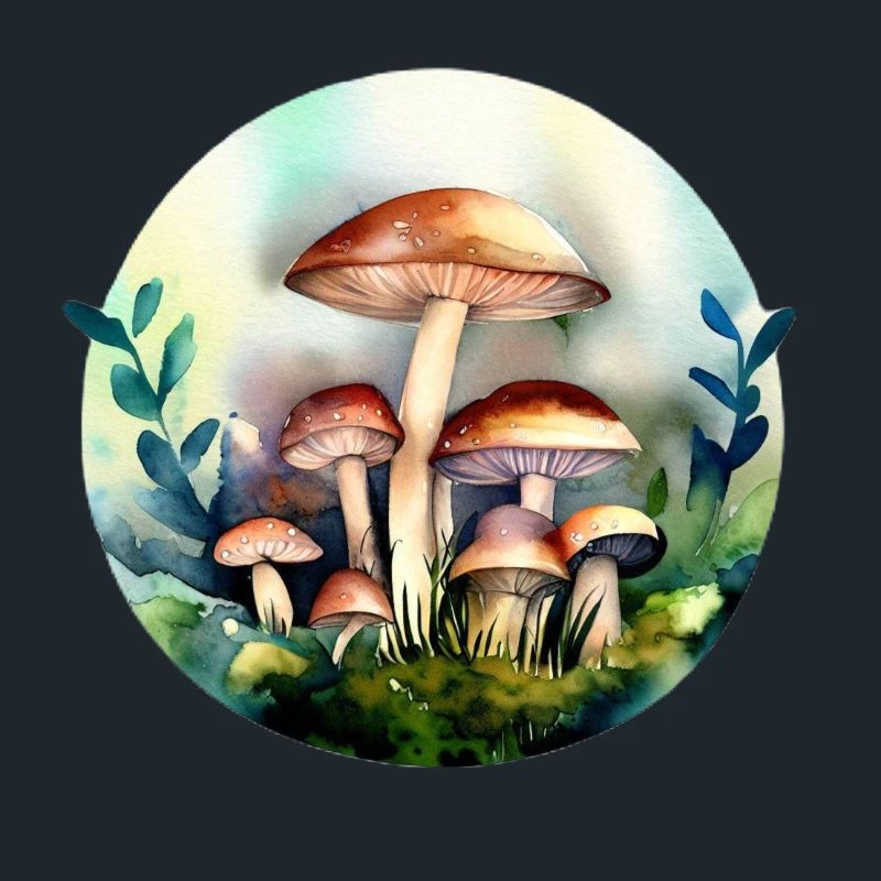 Champignons dans la forêt Champignons