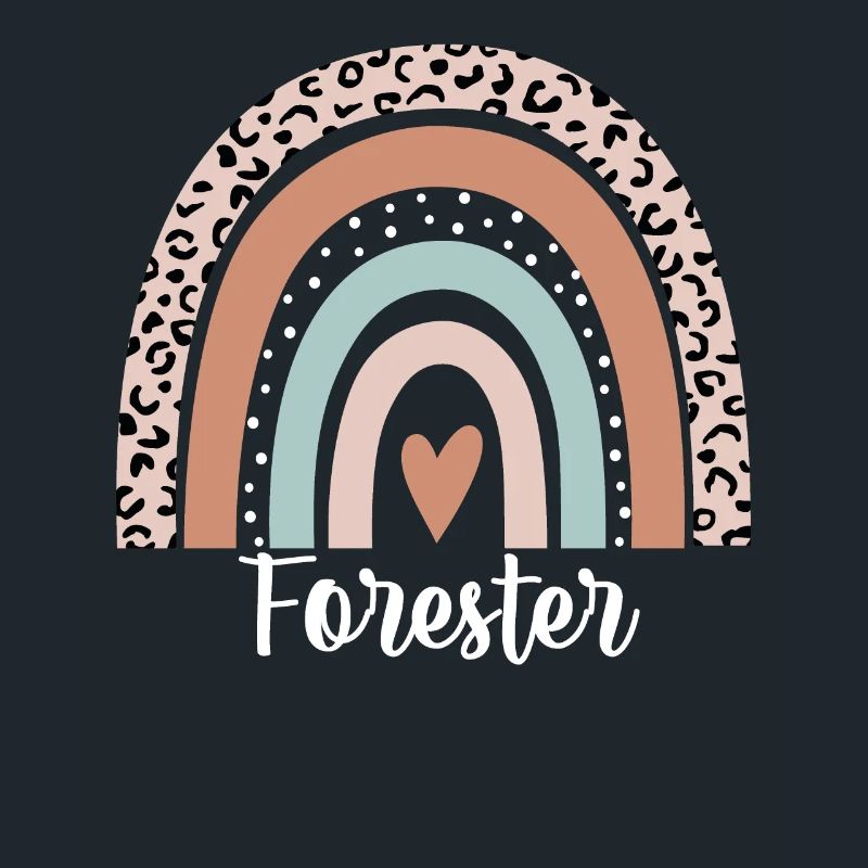Forester Rainbow Leopard Funny Forester