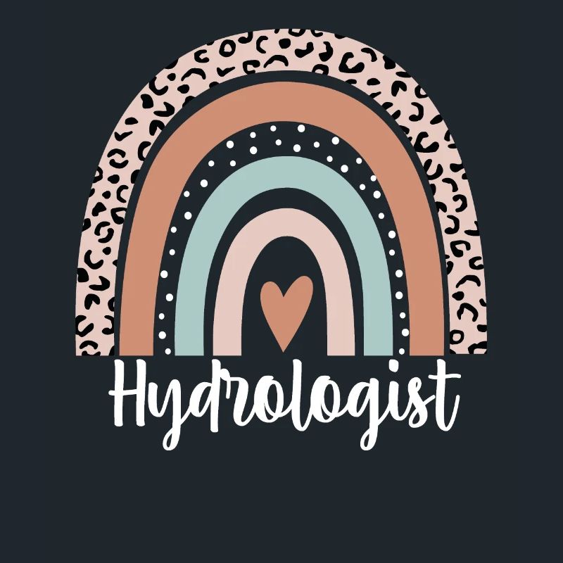 Hydrologist Rainbow Leopard Funny Hydrologist