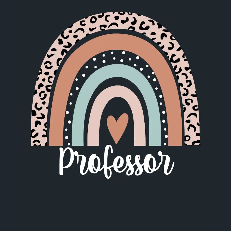 Professeur Rainbow Leopard Professeur drôle