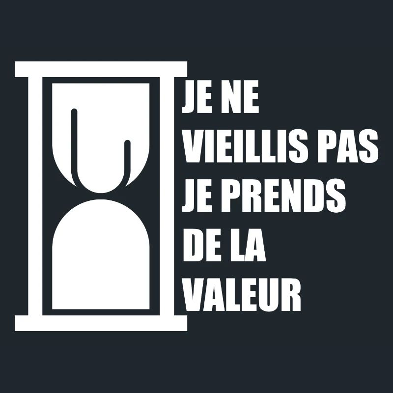 I'm not getting old, I'm increasing in value