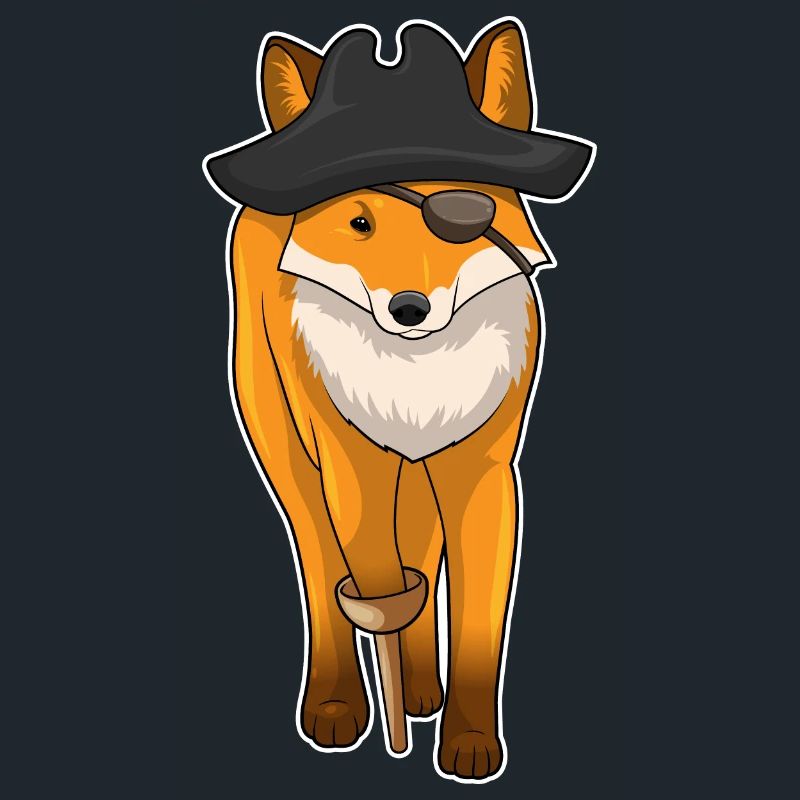 Fox Pirate Eye Patch